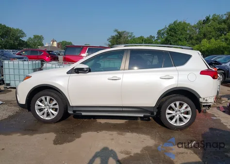 2014 Toyota Rav4 Limited from USA, damaged, VIN 2T3YFREV2EW108133